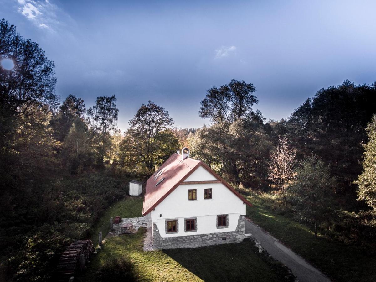 Chalupa Nový Vojířov čp. 27 Nová Bystřice Exterior foto