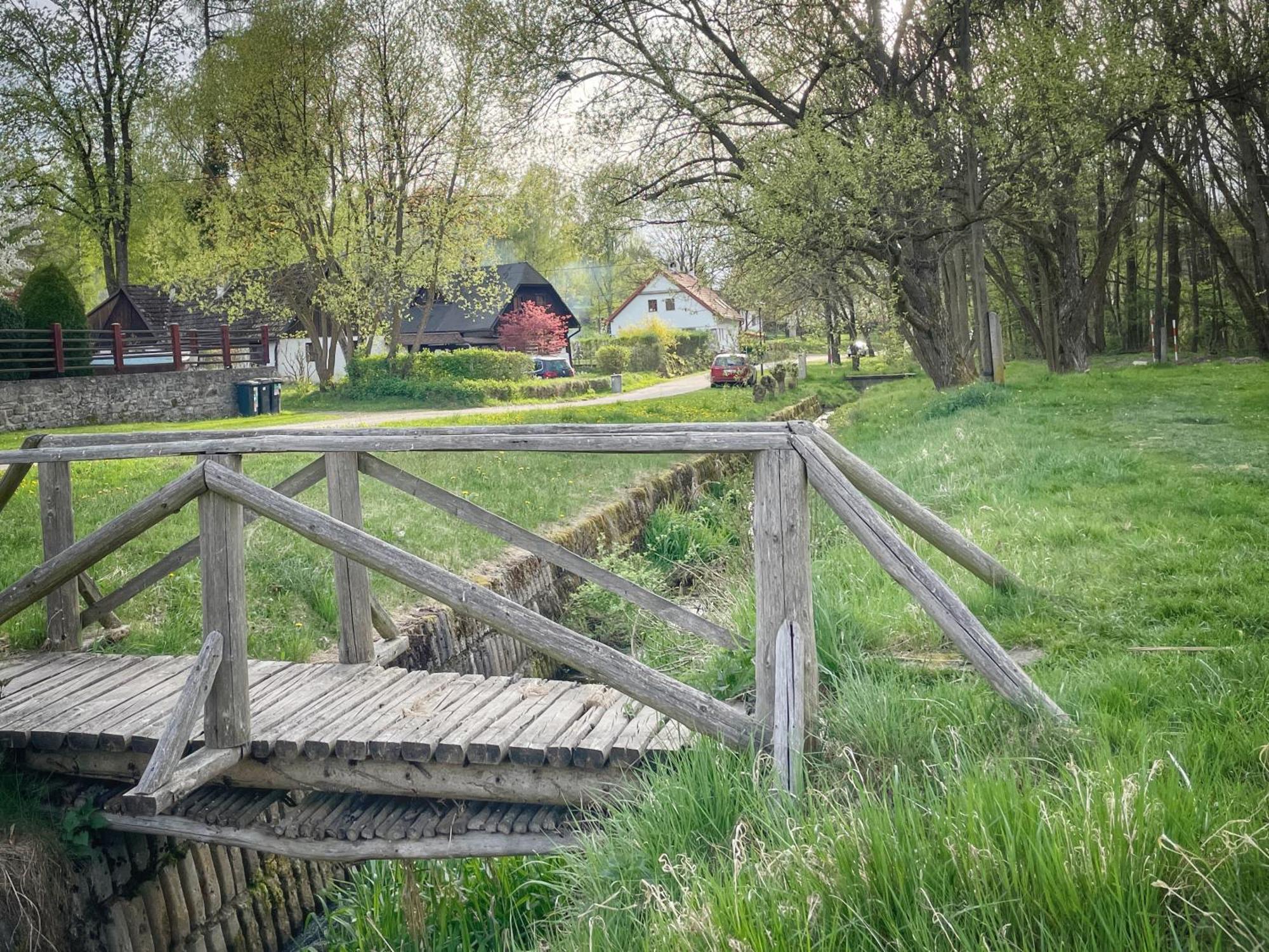 Chalupa Nový Vojířov čp. 27 Nová Bystřice Exterior foto